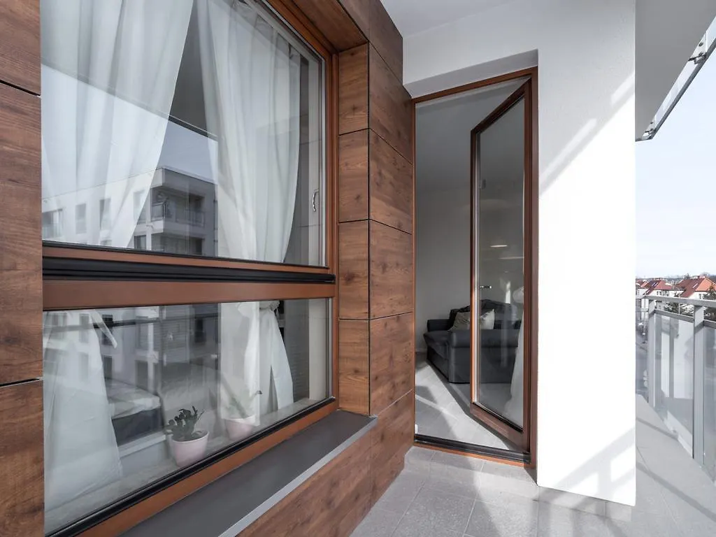 גדנסק Apartament Z Widokiem Na Dworek דירה